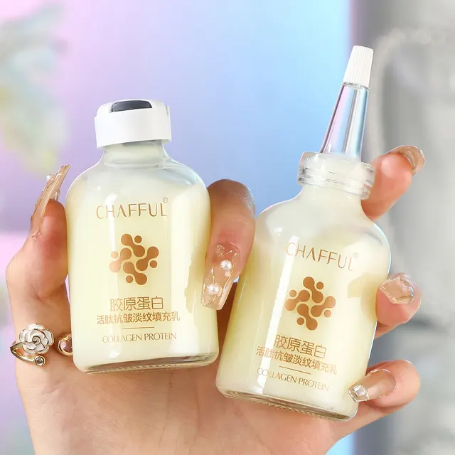 2pcs Collagen Face Serum skincare Facial Essence Liquid Firming Moisturizing Nourishing Facial Serum Skin Care 1