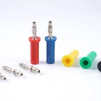 Pure Copper Gold-plated 4mm Banana Plug, Lantern Type, High Current 4mm Sound Box Speaker Wire, Banana Gold-plated Connector 5