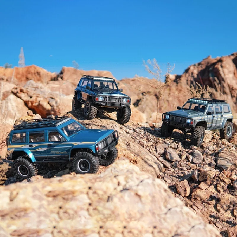 YIKONG RC Cars YK4107 Off-Road Vehicle 1/10 Scale Realistic Patrol 4WD Electric Dual-Speed Off-Road Car Model Toy Gift for Kids 3