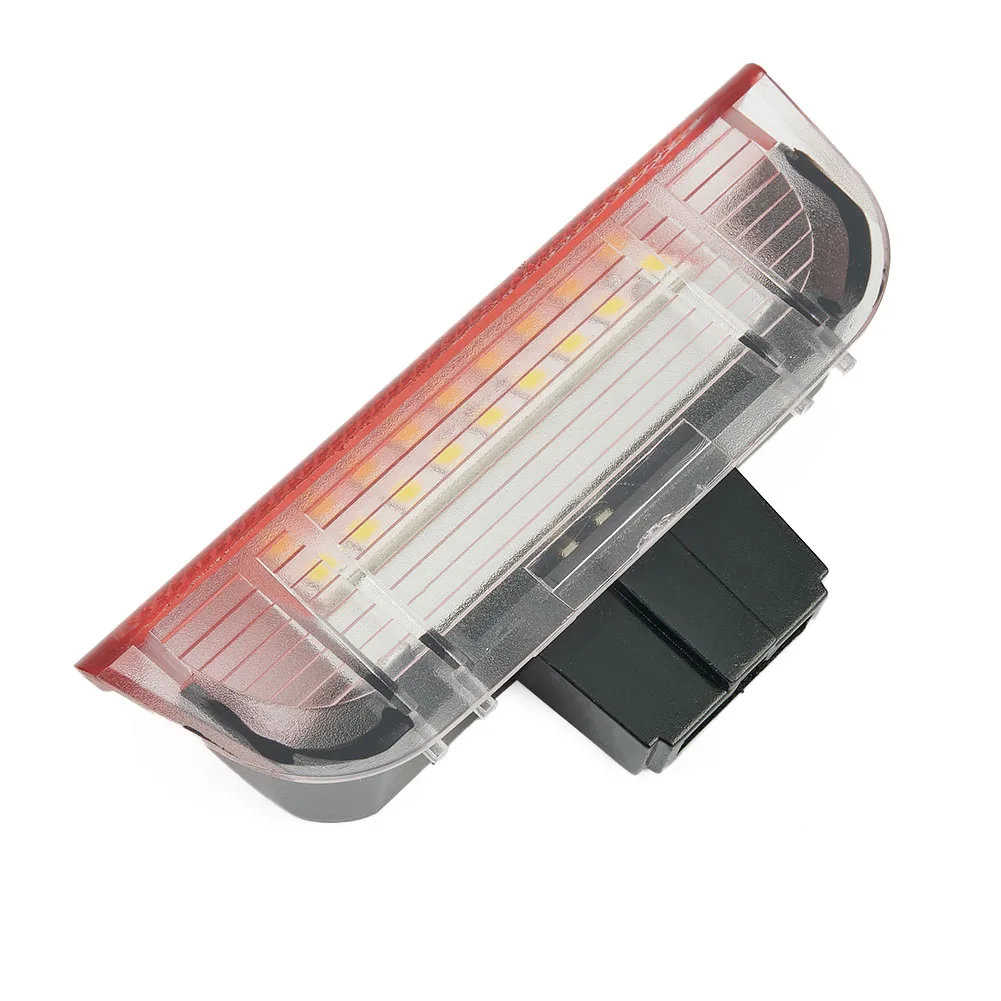 

Part Door Courtesy Light Red+White Warn For Seat Alhambra 10-20 2pc 9-16V DC Accessories For Passat B6 B7 B8 CC