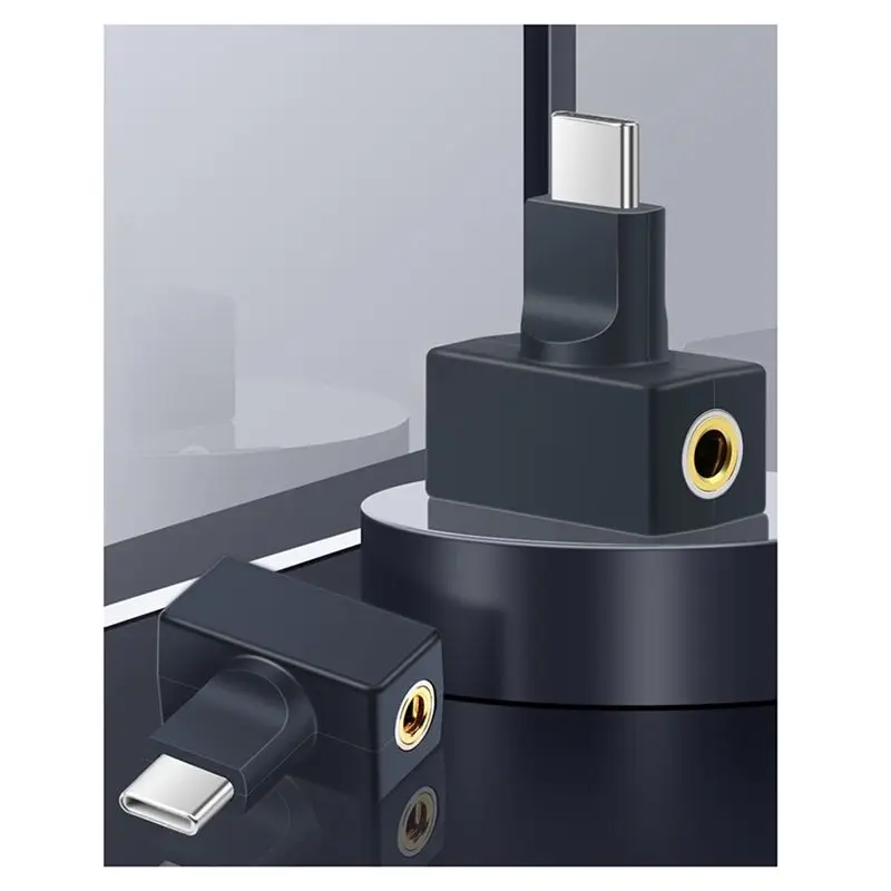 Type-C 2.5Mm/3.5Mm 4.4Mm ES9280C 프로 칩 디코딩 오디오 컨버터 DSD 무손실 음질 Type-C 3.5 여성용