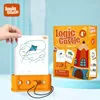 Logic Castle Starter Set with Activity game cards Educational Smart Logic Board Game for Children Fun Home & Travel Stem Toys 3