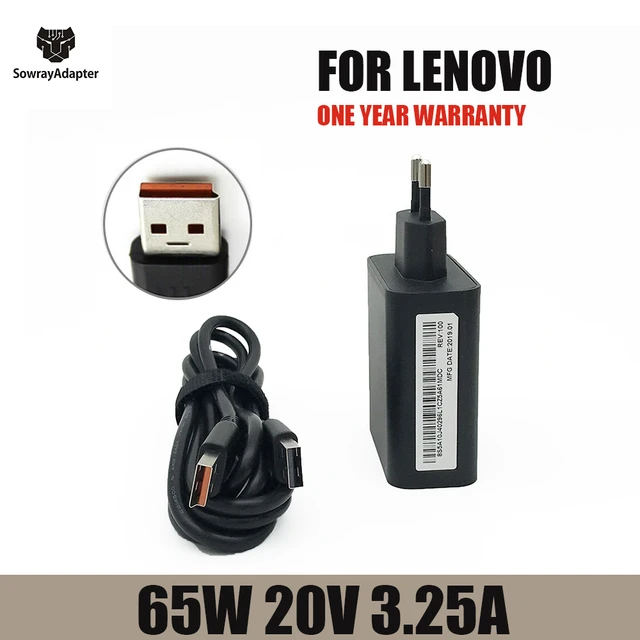 65W Lenovo Yoga 9i 14 USB-C Adaptateur CA Chargeur - Europe