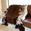 New Large Size Soft Faux Fur Leather Cow Carpet for Home Living Room Decor Imitation Animals Skin Area Rugs 4