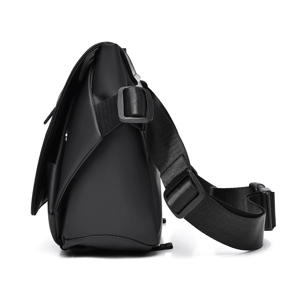 Borsa da petto da uomo, borsa a tracolla impermeabile di grande capacità, borsa da pendolare moderna e versatile - immagine 5