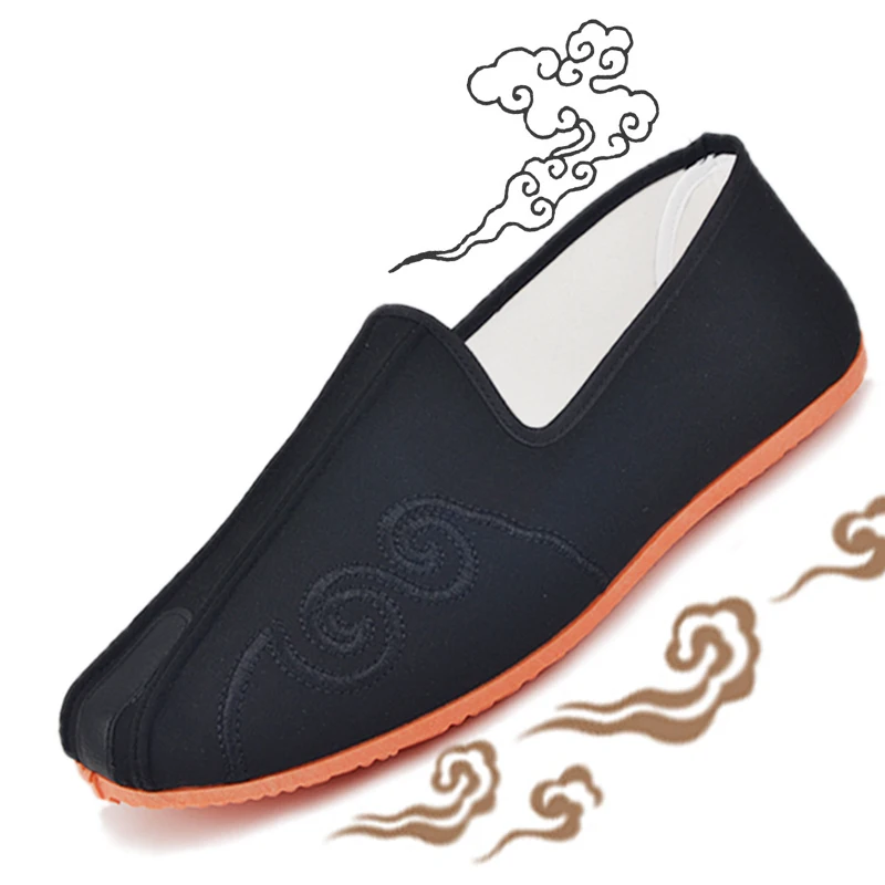 Traditional Chinese Kung Fu Cotton Cloth Shoes Tai-chi Martial Art Training Sneakers Breathable Wearable Sport Footwear