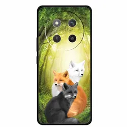 Cat Print Soft TPU Silicone Phone Cover - Lovely Painted Design for Honor Magic7 Lite (H04.CH.67)