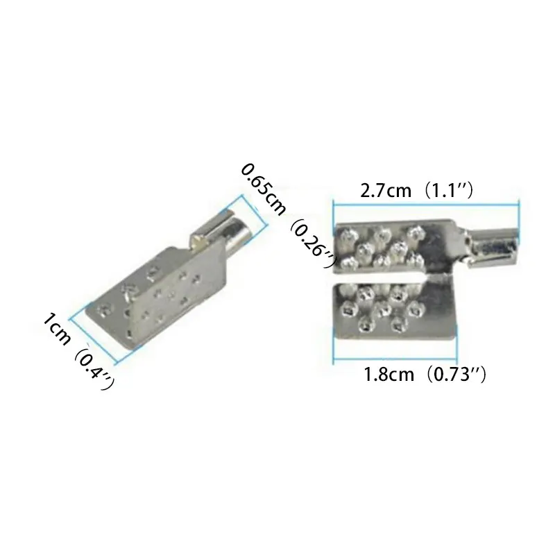 20pcs Heat Electric Floor Heating Film Clips Accessories Connection Clamps electric floor heating clips