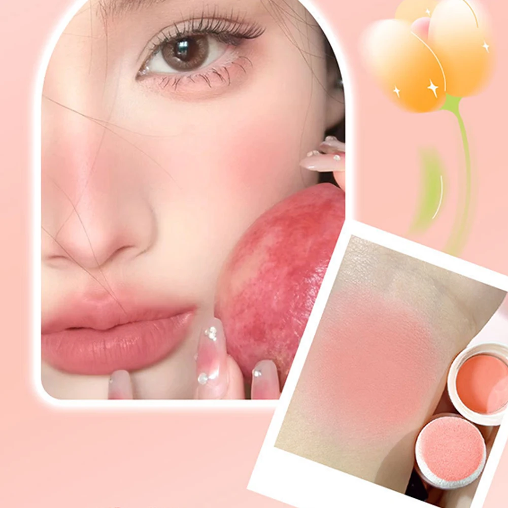 Blush Stick Soft Sponge Blusher Beauty Wand Highlighter Blush With Cushion Liquid Face Bronzer Wand Stick Applicator Makeup 6