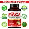Sports Supplement - Contains Maca, Ginseng Extract Capsules to Burn Fat, Boost Strength, Energy, Performance and Muscle Mass