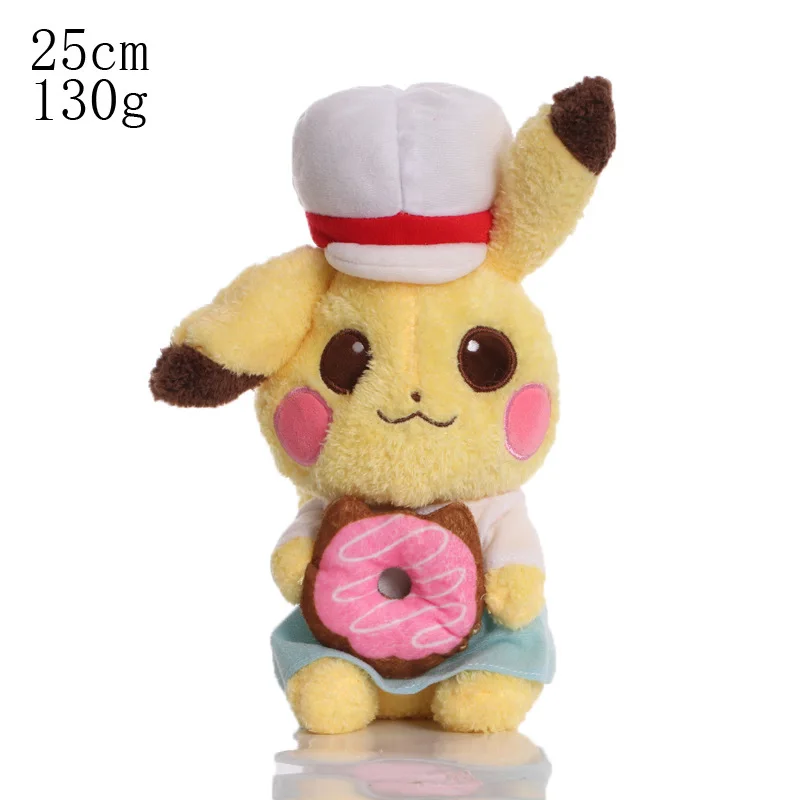 thumbnail image 1 of 72 Style Pokemon Plush Jirachi Sprigatito Toy Pikachu Eevee Peluche Gengar Wartortle Blastoise Rowlet Stuffed Doll Hobby Gift, 1 of 5