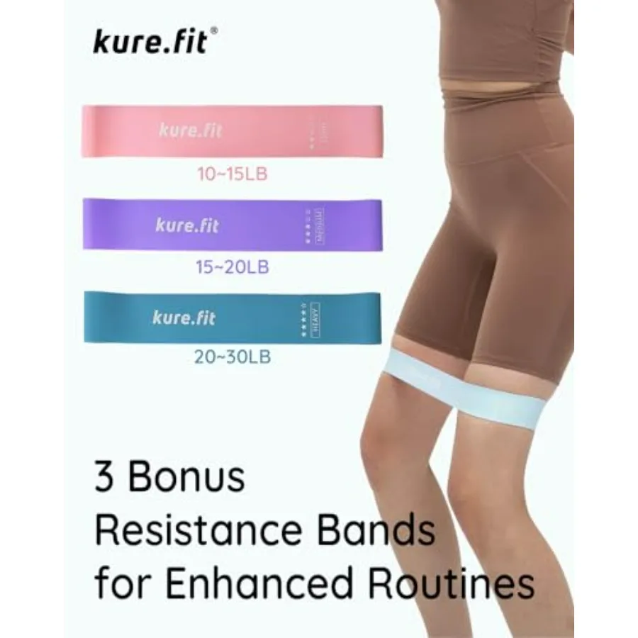 Pink Wrist & Ankle Weights + Blue Hand Weight Bars Bundle Set