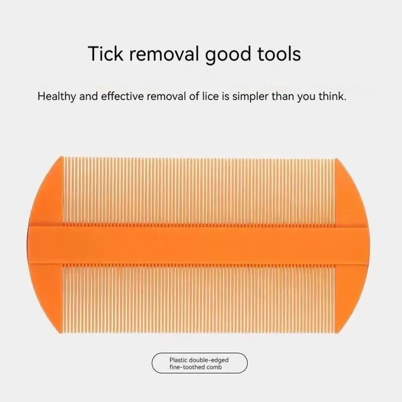 Encrypted Teeth To Remove Head Lice Fine Teeth Bamboo Dense Comb Children Shaving Dandruff Old-fashioned Lice Comb 5