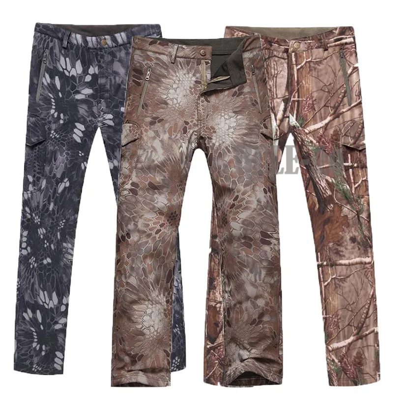 

Lurker shark skin soft shell TAD Camouflage Tactical Pants Army Outdoor Windproof Waterproof Hiking Trousers