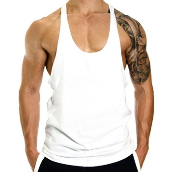 Abbigliamento fitness T-shirt da palestra Bretelle Uomo Palestra Top Uomo Felpa senza maniche Abbigliamento da uomo Stringer Gilet Camicia da bodybuilding