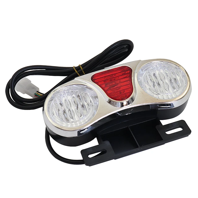 Par De Luces Led Traseras Intermitentes Scooter Eléctrico