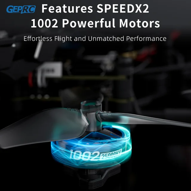 GEPRC T-Cube18 HD O4 FPV Quadcopter 1.8Inch TAKER F411-12A O4 Air Unit VTX 1002 18000KV Motor Mini RC Quadcopter Freestyle Drone 3