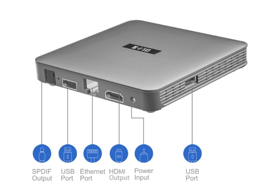 Genuine]SVICLOUD 9P Global version 2024 Newest Fibre Smart TV Box