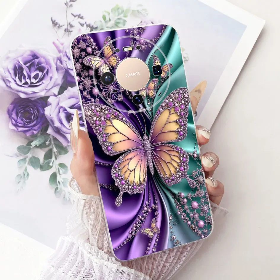 Floral Bowknot Soft Silicone Clear Phone Case - New Fashion 2025 Edition