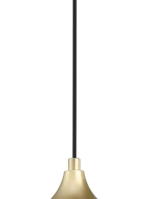 

Hanging Indoor Kitchen Island Pendant Light 6.3" Hammer Glass Pendant Ceiling Light Fixtures Gold Finish Modern