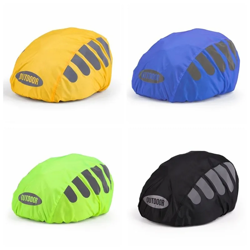 Housse De Casque De Vélo Réfléchissante, Imperméable, Coupe-vent