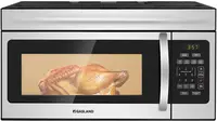 1.6 Cu.Ft. Over the Range Microwave Oven, 30 Inch 1000 W Microwave Over the Range, OTR1603S 300 CFM Over Range Microwave 1