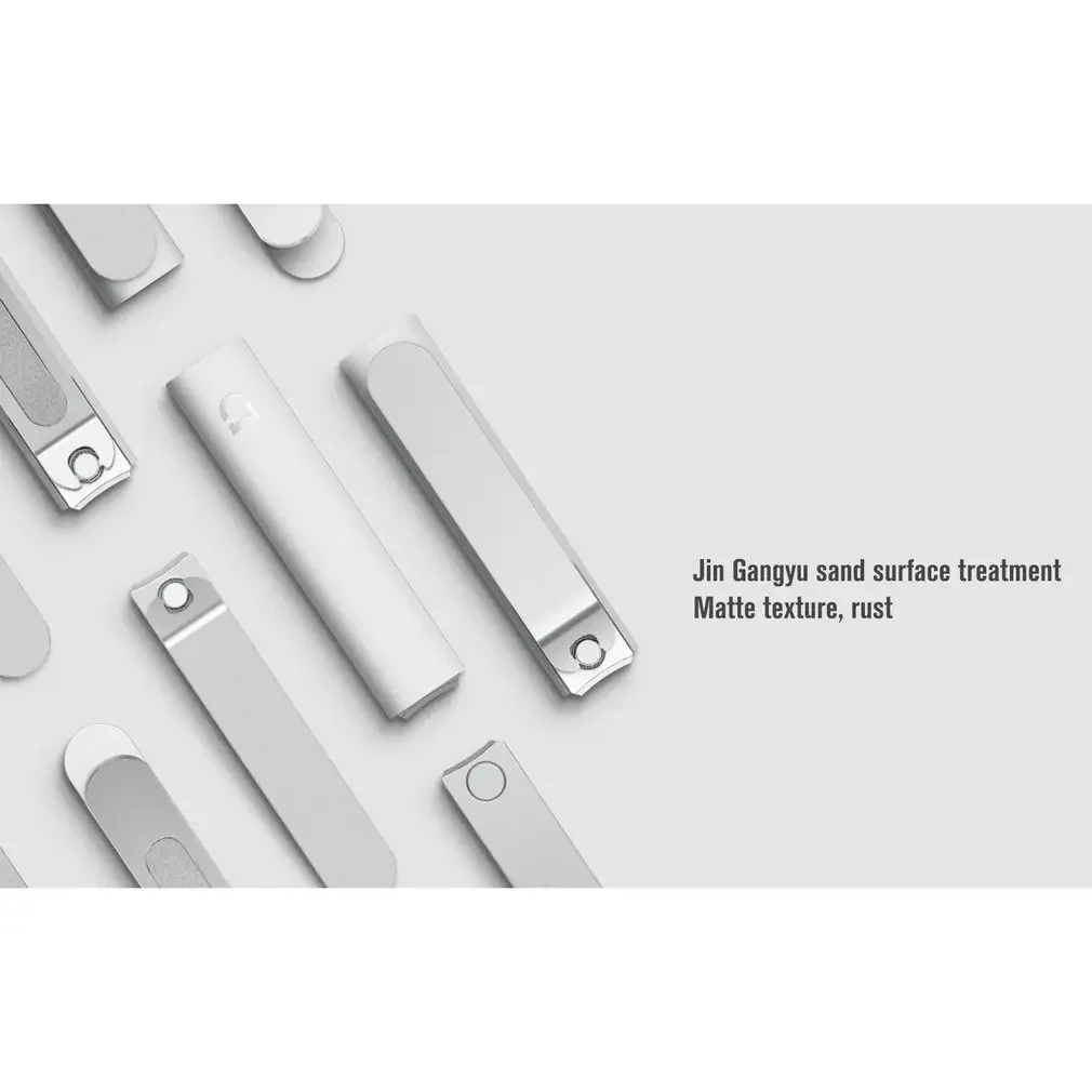 Nail Clipper Xiaomi Mijia Stainless Steel With Anti-splash Cover Trimmer Pedicure