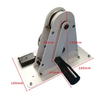 เครื่องกำเนิดไฟฟ้ามือหมุน USB ชาร์จฉุกเฉิน 12V แม่เหล็กถาวรเครื่องกำเนิดไฟฟ้าขนาดเล็กสำหรับกลางแจ้งแคมป์ปิ้ง 50W 2