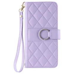 Luxury Leather Flip Phone Case with Ring Magnetic Solid Color Design - Premium Protection Cover for Oppo K12x 5G (B3)