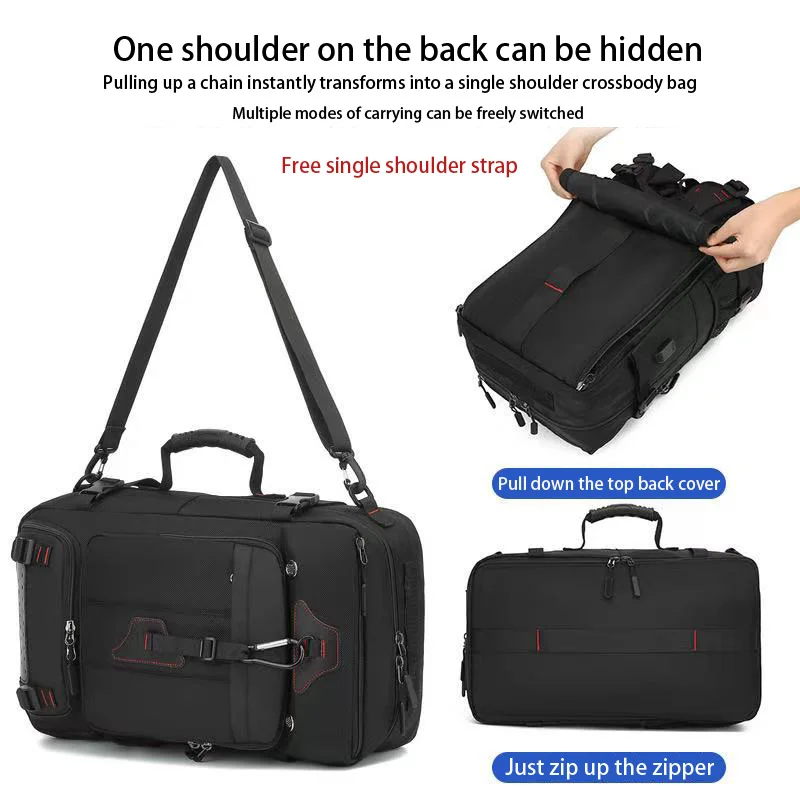  slider image of Large Capacity Travel Backpack,