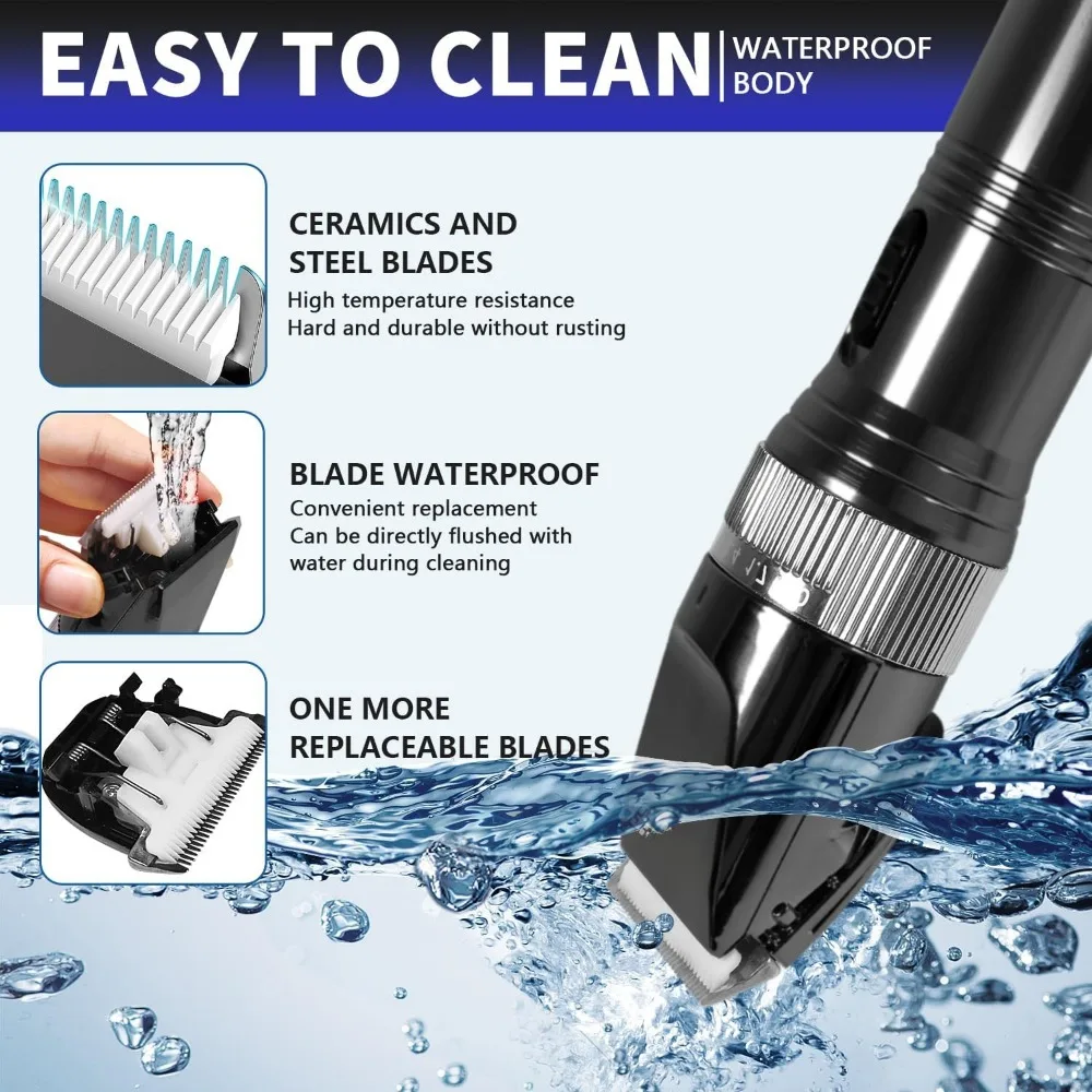 Professional Dog Grooming Clippers for Thick Coat-Dog Hair Trimmer for Grooming- Sheep Shears Thick Hair