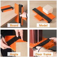 Jauge de Contour façonnant le bois, règle de mesure pour carrelage, carreaux stratifiés, jauge Meethulp, duplicateur de forme irrégulière, outil de marquage du bois 6