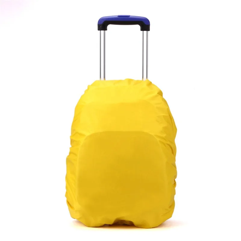 Children's Waterproof Backpack Rain Cover Outdoor Sport Night Cycling Safety Light Rain Cover Case Bag Camping Hiking 35L 4