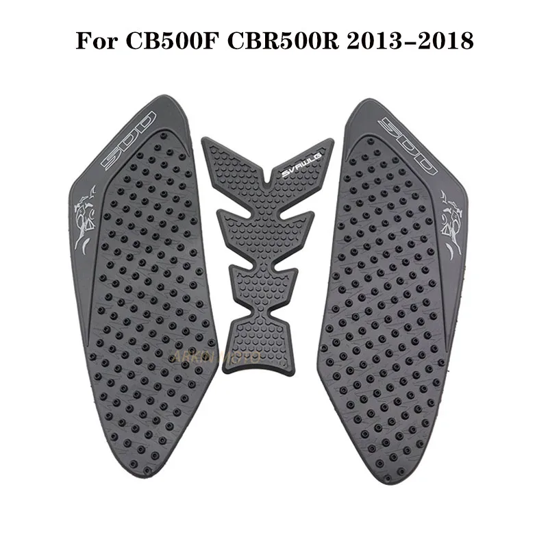 CB500F CBR500R Motorcycle Tank Pad Protector Sticker Decal Gas Knee Grip Tank For Honda CB500F CBR500R 2013 - 2018 2017 2016