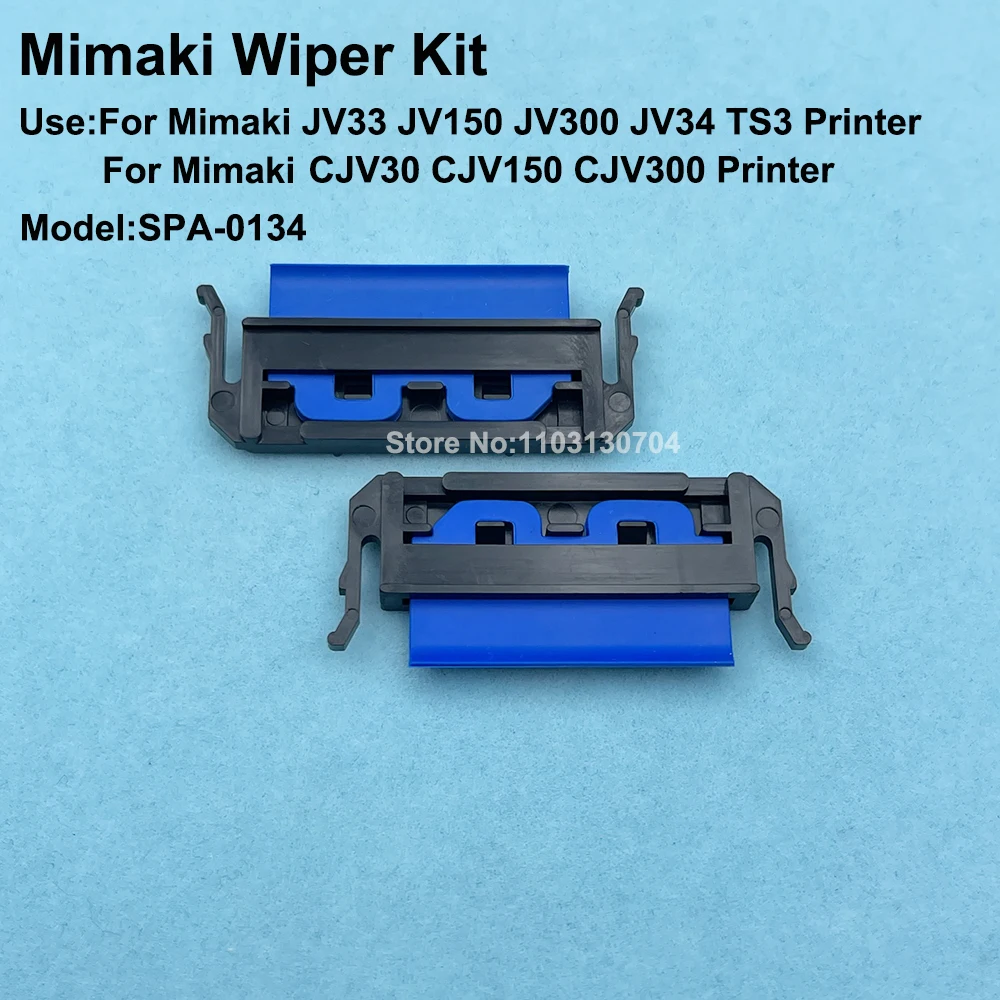 

Original Wiper Kit with Holder SPA-0134 for Mimaki JV33 JV150 JV300 CJV30 CJV150 CJV300 UV Solvent Printer Wiper Scraper Blade