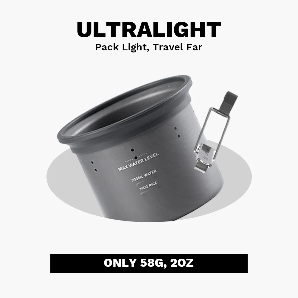 Ultralight Camping Rice Cooker 3
