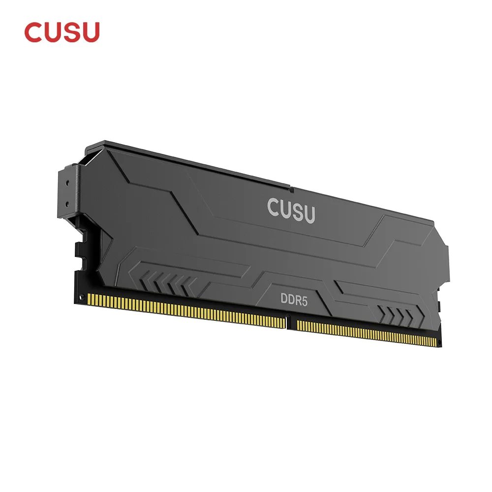 ذاكرة CUSU DDR5 بتردد 4800 ميجاهرتز و5600 ميجاهرتز و6000 ميجاهرتز سعة 16 جيجابايت و32 جيجابايت ذاكرة DDR5 UDIMM للكمبيوتر المكتبي