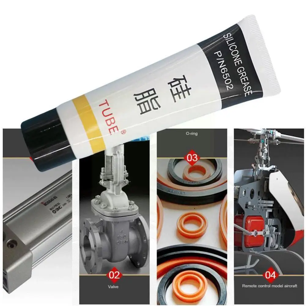 2*50g Food Grade Silicon Grease Lubricant Super O-lube O Lubrication For O Maintenance Of Aquarium Filter Tank P3U1