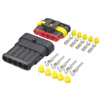 5Pin Waterproof AMP Auto Connector 18AWG M/F 1.5mm Term Quick Disconnect for Car Truck VehicleDJ7051-1.5-11/21 282089-1/282107-1 4