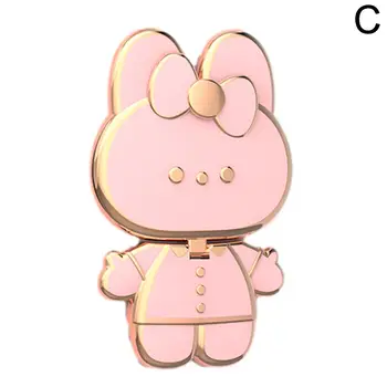 Cute Rabbit With Knot Phone Holder