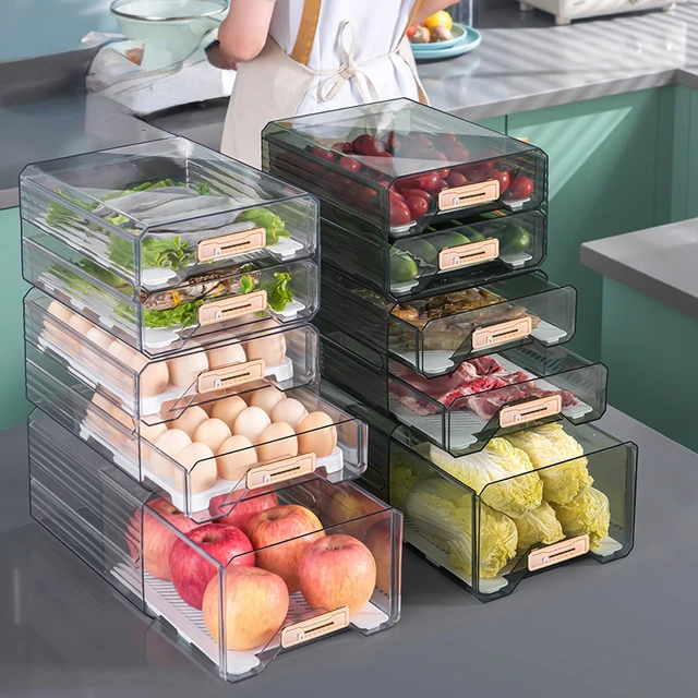 Vegetables Storage Containers Refrigerator - Refrigerator Organizer  Food-grade - Aliexpress