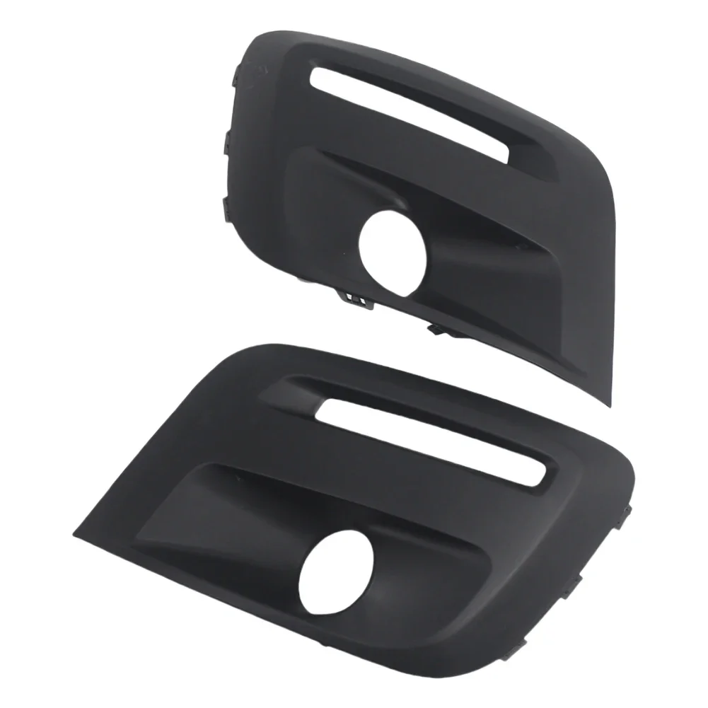 Front Bumper Fog Light Grille For Peugeot Partner 2015-2019 Car Front Bumper Grille For Citroen Berlingo Fog Light Grille Cover