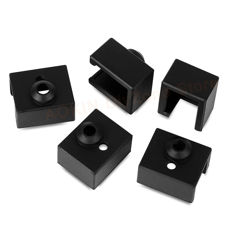 5Pcs Sprite Heated Block Case Heat Block Cover Guaina Calzino In Silicone Per Creality Ender 3 S1/S1 Pro, Stampante 3D Cr10 Smart Pro