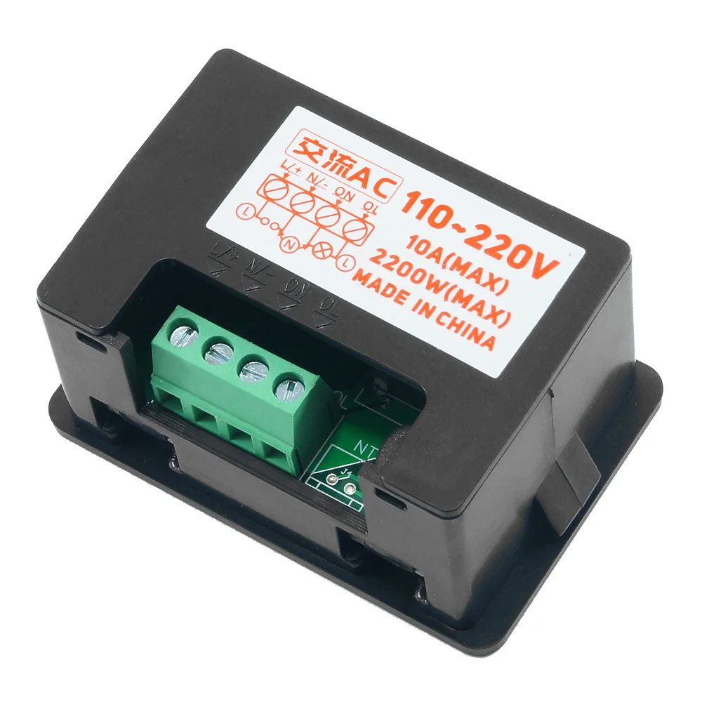 T2310 Programmable Digital Timer Switch Relay Control DC 12V 24V 20A AC 110V 220V 10A Time Controller Delay Relay Board 2200W 5