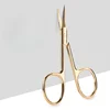 Stainless Steel Electroplating Rose Gold Eyebrow Trimming Scissors Mini Scissors Cosmetic Scissors Eyebrow Trimmer 4