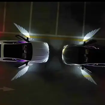 Angel Wings Wireless Car Door LED Projector Lights 1