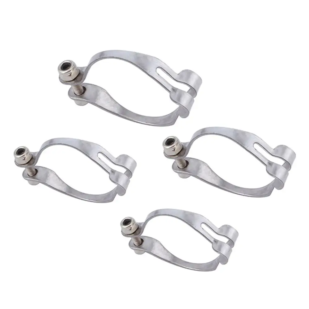 Brake Line Clamp Stainless Steel Wire Fixed Ring Organization Bicycle Pipe Buckle Cable Clip Bike Parts Accessories