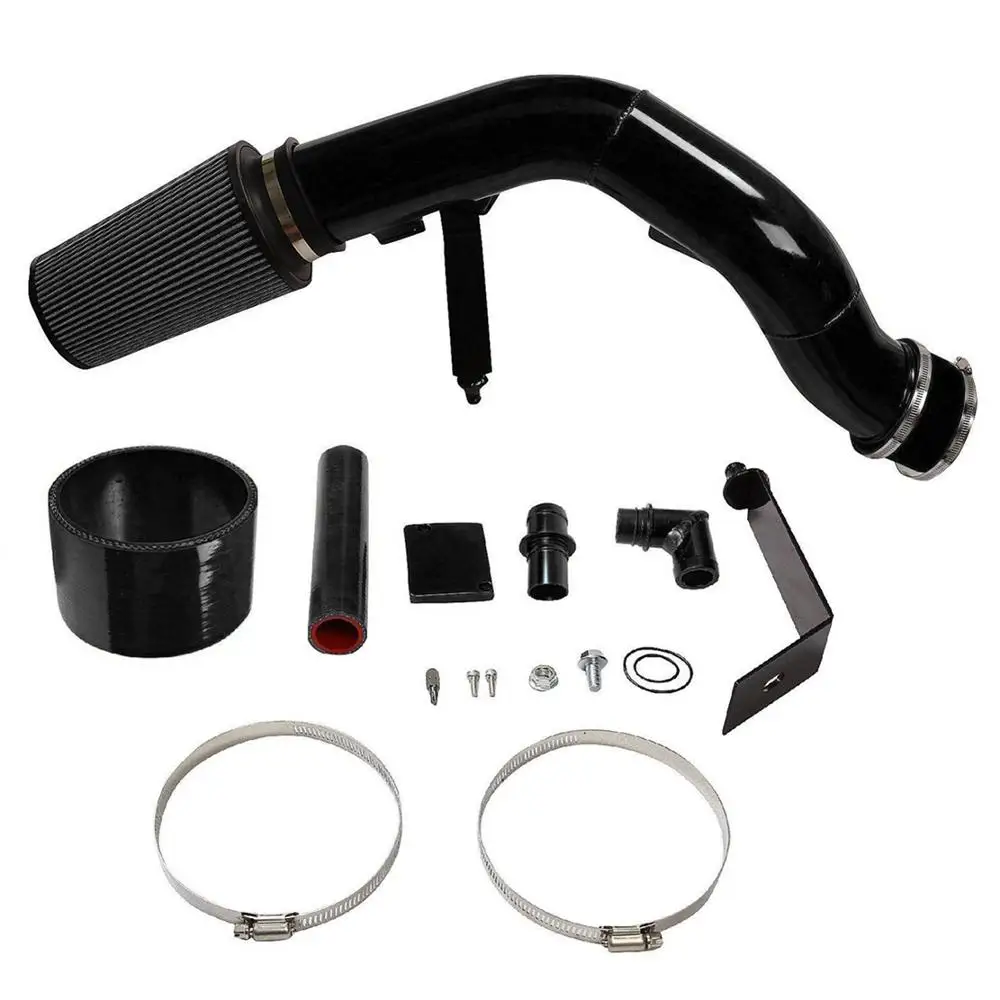 

Black Cold Air Intake Kit for 03-07 Ford F-250 F-350 Excursion 6.0L Powerstroke Diesel