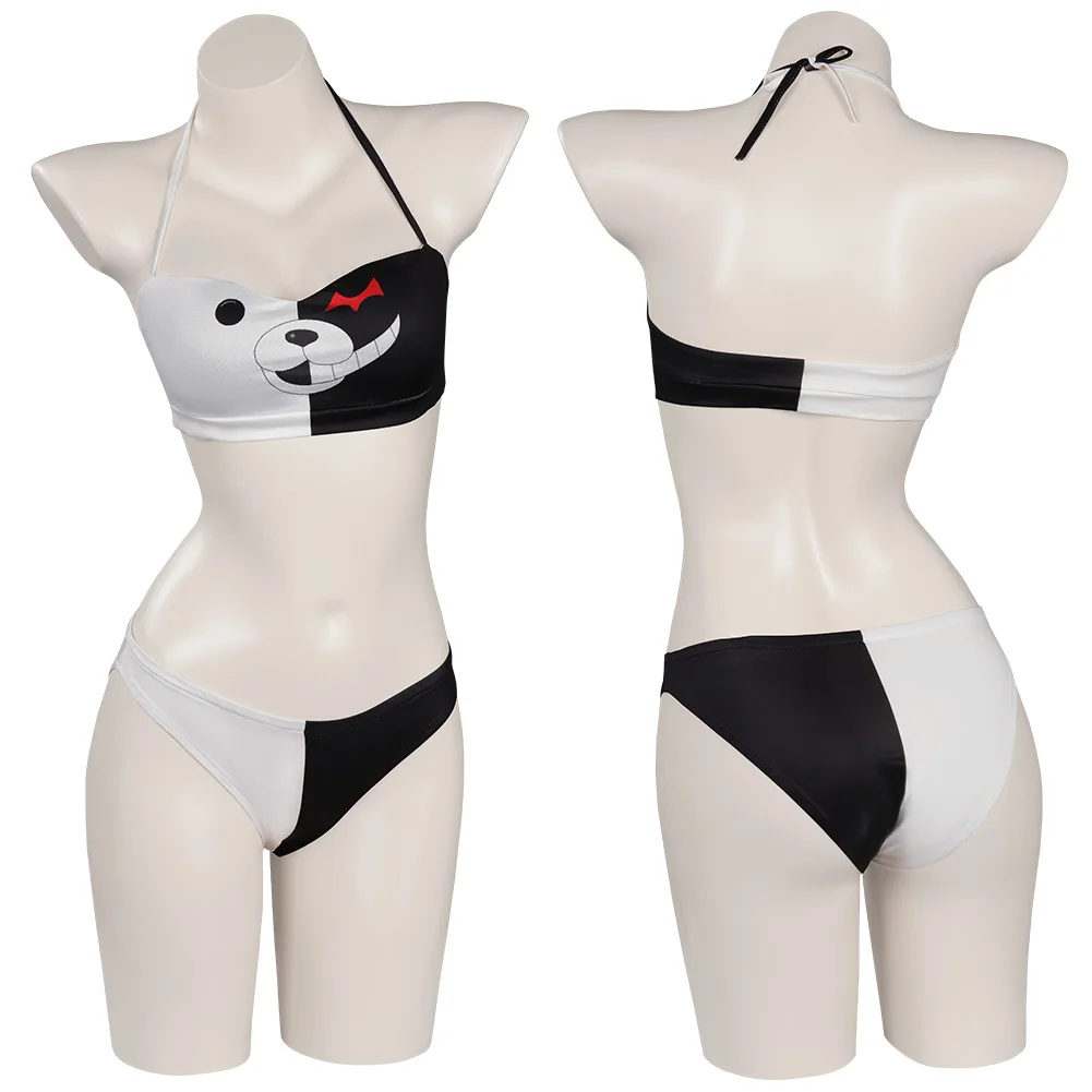 

Danganronpa Cosplay Costume Sexy Two-pieces Swimsuit Outfits Halloween Carnival Suit