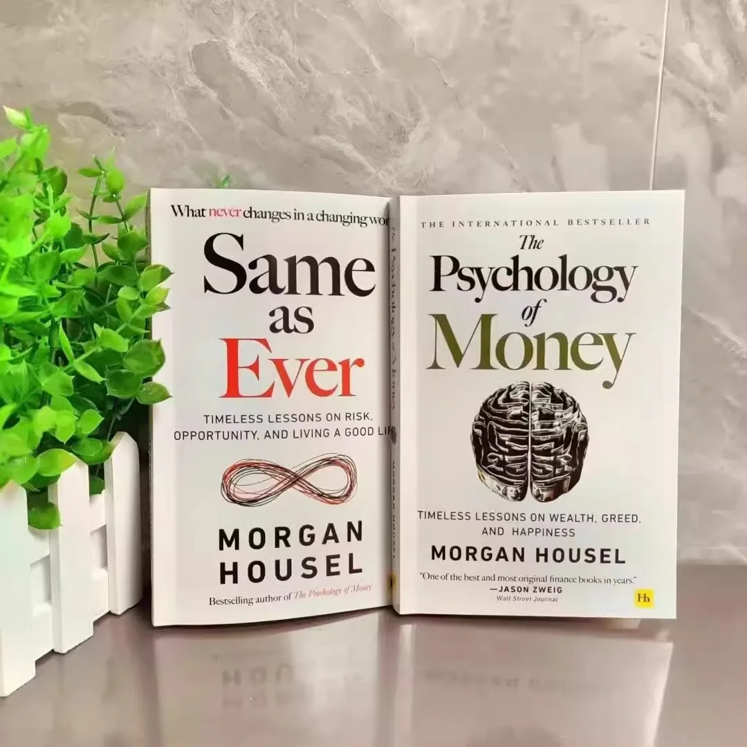 2 Books By Morgan Housel The Psychology of Money And Same as Ever Book in English Paperback 1